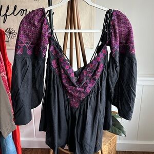 NWT Free People Off The Shoulder Blouse